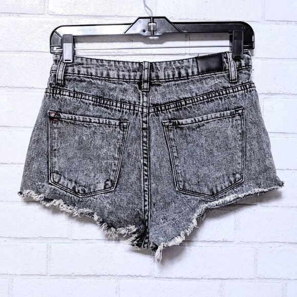 BDG High Rise Dree Cheeky Denim Jean Shorts 27 - Picture 6 of 10